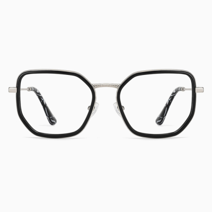 Eterlens│ 幾何学多角形フレームメガネ