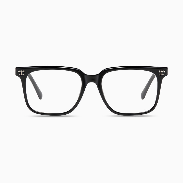 【調光・遠近両用】Eterlens 色が変わる老眼鏡｜大きなスクエア型｜芯張りテンプル｜アセテート｜ブルーライトカット 紫外線対策 ユニセックス