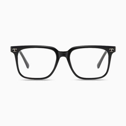 【調光・遠近両用】Eterlens 色が変わる老眼鏡｜大きなスクエア型｜芯張りテンプル｜アセテート｜ブルーライトカット 紫外線対策 ユニセックス