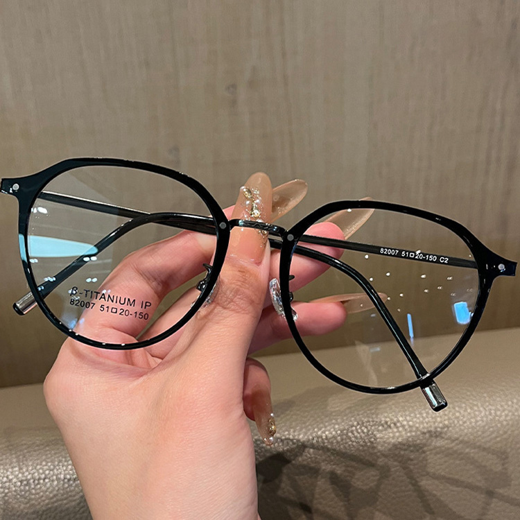 Eterlens｜超軽量ナチュラル風メガネ｜度付き対応｜レトロスタイル