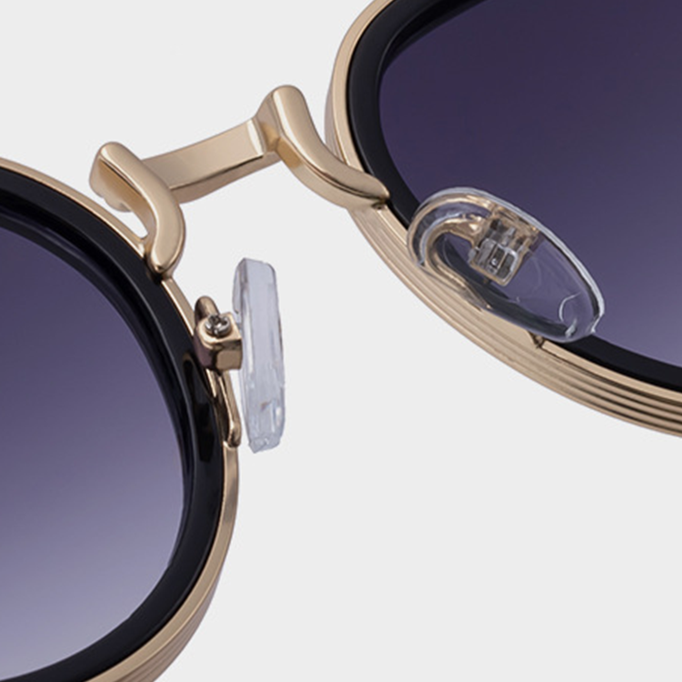 Eterlens|メタルオーバルフレーム|UV400|高級感漂うメンズサングラス-Eterlens