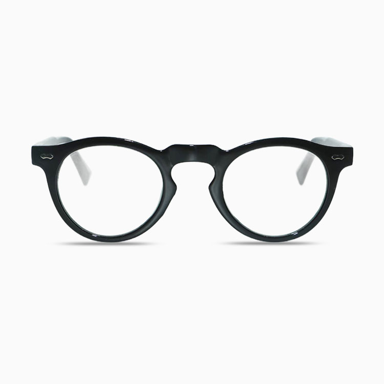 Eterlens | クラシックなボストンフレーム │ ブルーライトカット │ キーホールブリッジ老眼鏡