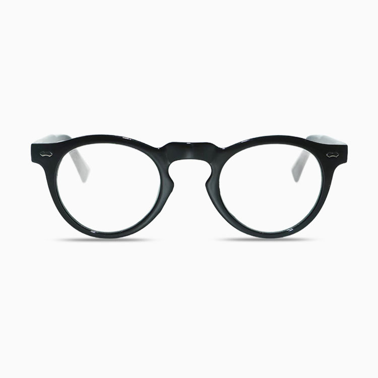 Eterlens | クラシックなボストンフレーム │ ブルーライトカット │ キーホールブリッジ老眼鏡