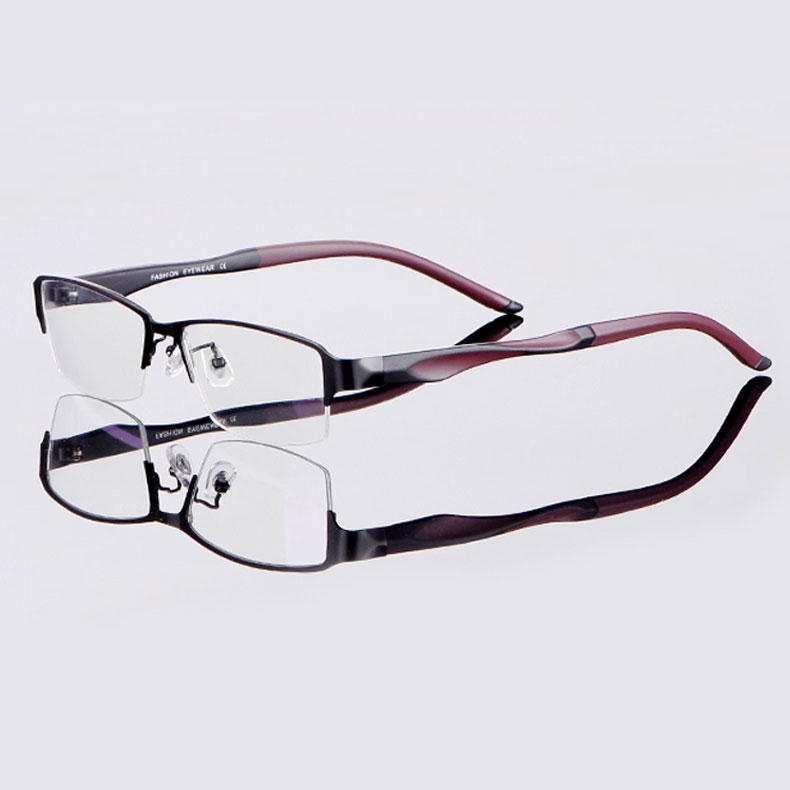 Eterlens｜合金ハーフリム｜スポーツビジネススタイルメガネ