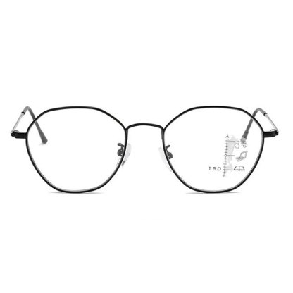 Eterlens レトロ大型フレームの累進多焦点老眼鏡-Eterlens