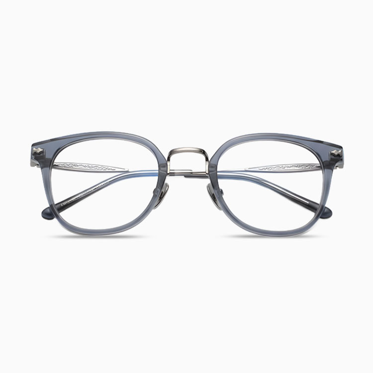 Eterlens | 16.5g フルリムチタンメガネ | レトロモダン | オーダーメイ ド