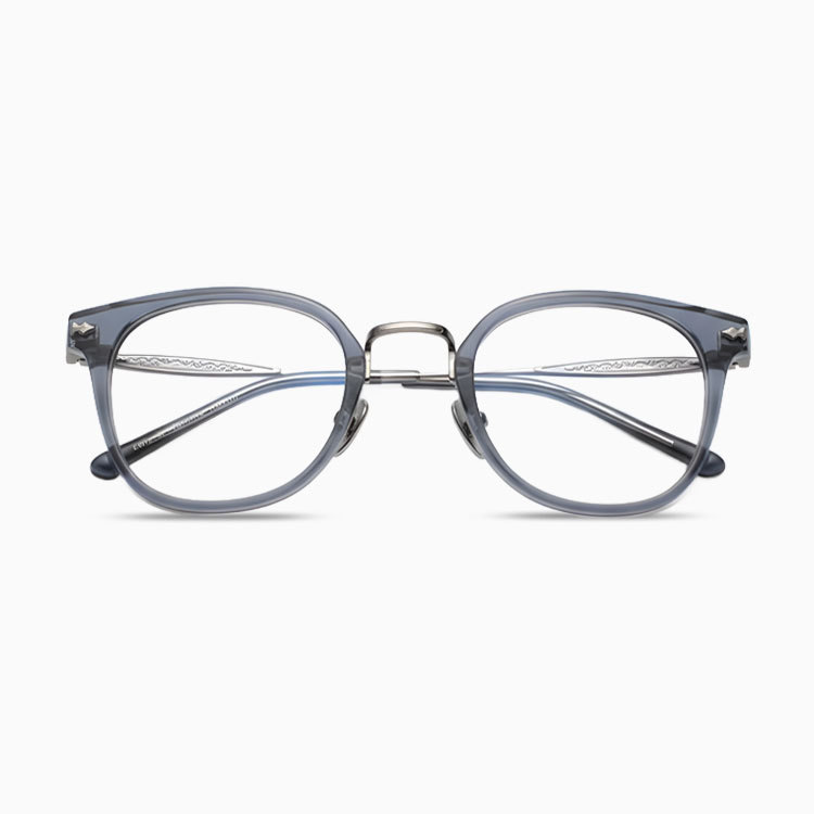 Eterlens | 16.5g フルリムチタンメガネ | レトロモダン | オーダーメイ ド