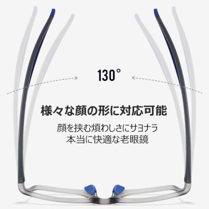 Eterlens スポーツスタイル累進多焦点調光レンズ老眼鏡-Eterlens