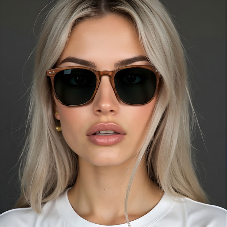 Eterlens │木目調フレームデザイン│ 二重焦点調光+累進多焦点 │ レトロな遠近両用老眼鏡-Eterlens