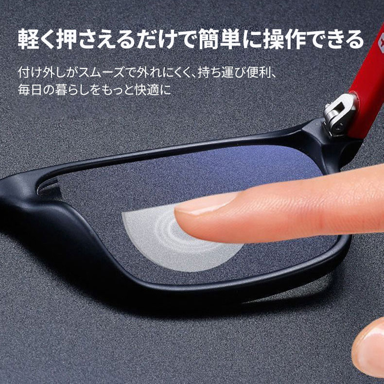 │液体シリコン製貼るルーペ│近視メガネにも貼り付けOK | Soft RxReady - 商品画像 5/9
