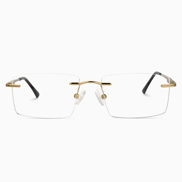 Eterlens-リムレスメガネ