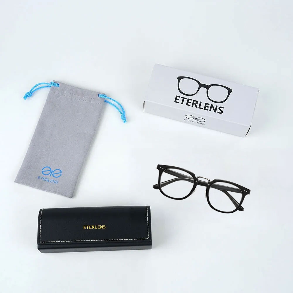 【1本3役・遠近両用】Eterlens 老眼鏡 おしゃれ 調光レンズ | 累進多焦点 | 室内外兼用・ベストセラー
