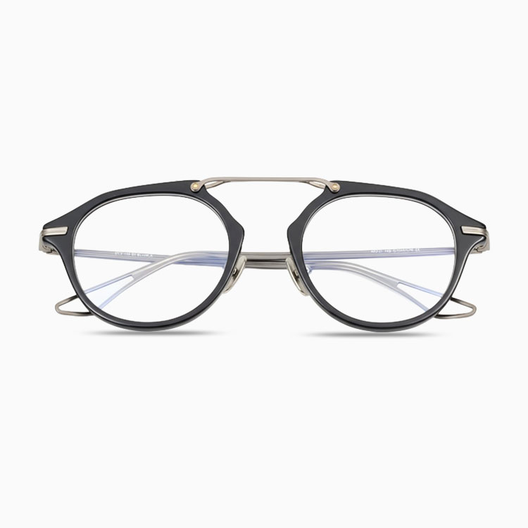 Eterlens｜華奢でレトロな六角形メガネ｜匠の技が光る一本 │オーダーメイド