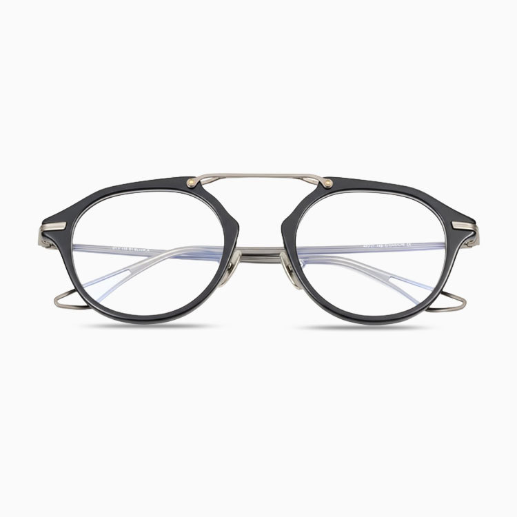 Eterlens｜華奢でレトロな六角形メガネ｜匠の技が光る一本 │オーダーメイド