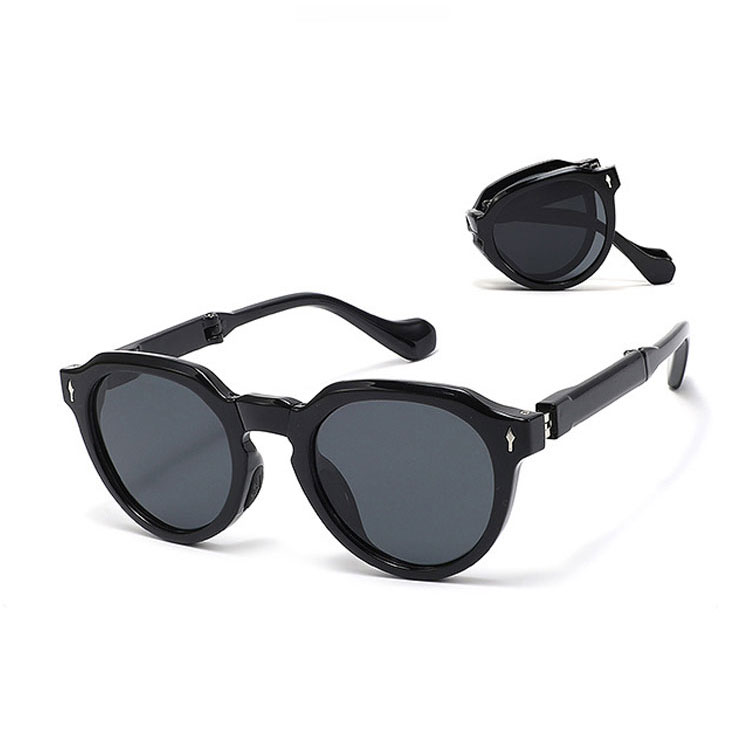 Eterlens｜トレンドクラウンパント型 TR素材｜折りたたみ可能 偏光｜ins風サングラス