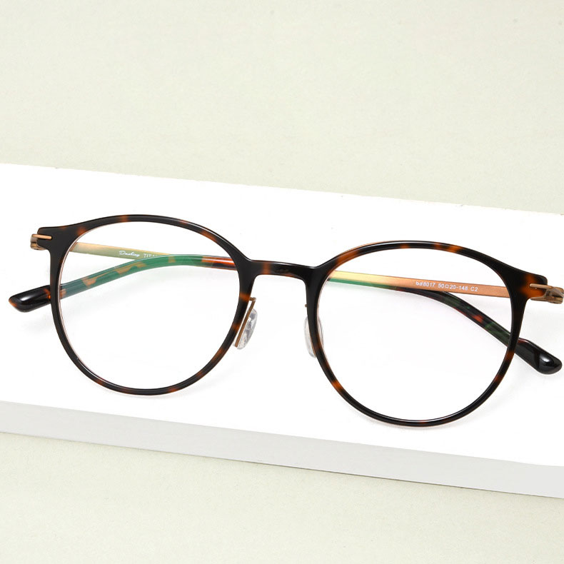 Eterlens | レトロ風アセテートビッグフレームメガネ | スタイリッシュでエレガント