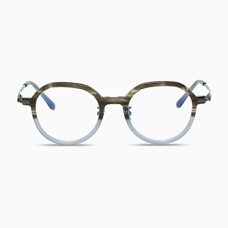 Eterlens|ミニマルなチタン製小さめメガネ|クラシックレトロ