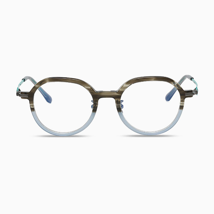 Eterlens|ミニマルなチタン製小さめメガネ|クラシックレトロ