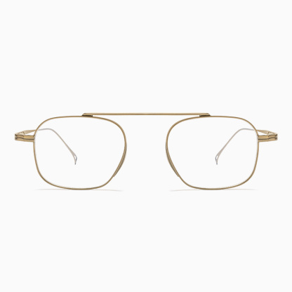 Eterlens｜個性的なノーズパッド付きメガネ｜度付き対応｜匠の技が光る1本