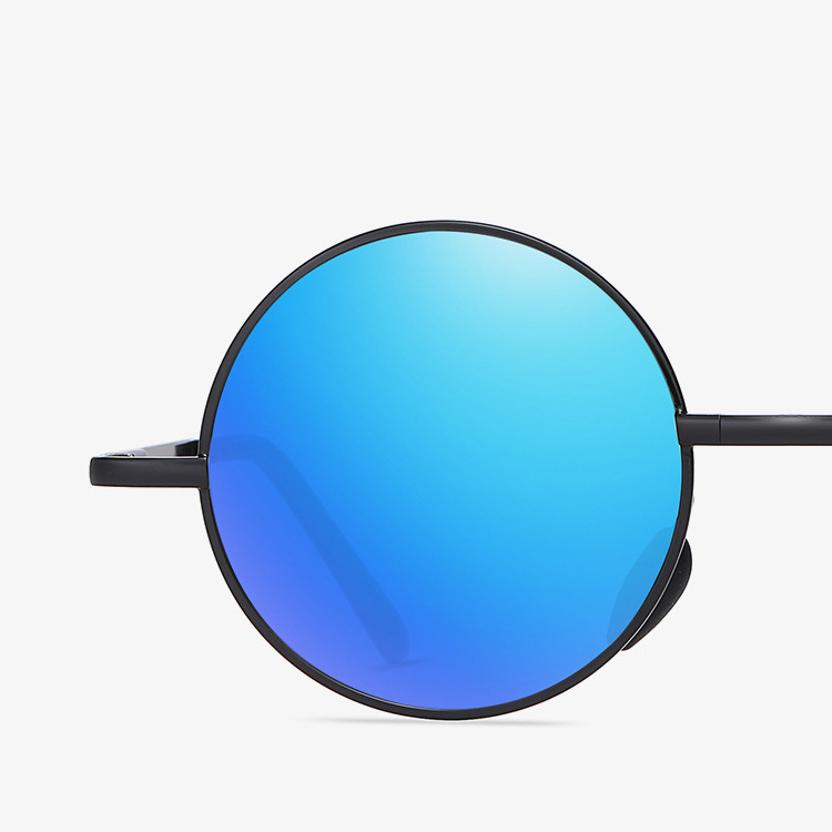 クラシックメタルラウンドフレーム | 折りたたみ  偏光調光 | メンズドライブメガネ | Round Polar - 商品画像 4/11