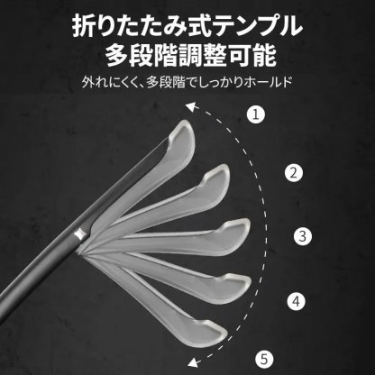 Eterlens｜耳にかけられるスポーツ用メガネカスタム可能