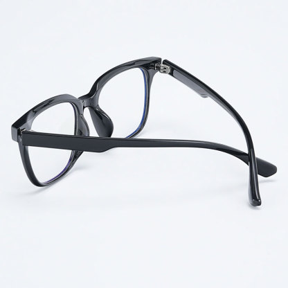 【小顔効果・15.3g超軽量】Eterlens 知性の窓シリーズ 老眼鏡 おしゃれ | 高弾性TR90超軽量素材 | 洗練されたビッグスクエア型・度付き対応メガネ - 商品画像 8/14 (Wellington RxReady)