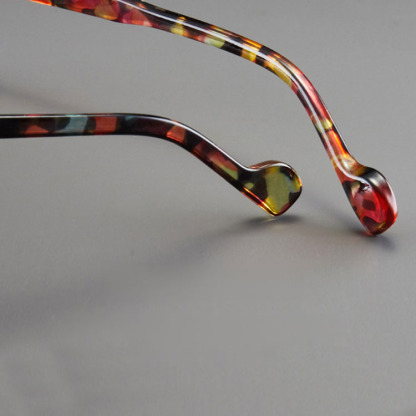 Eterlens レトロな丸型フレームのブルーライトカット老眼鏡-Eterlens