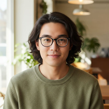 Eterlens 女性用ブルーライトカット多焦点老眼鏡