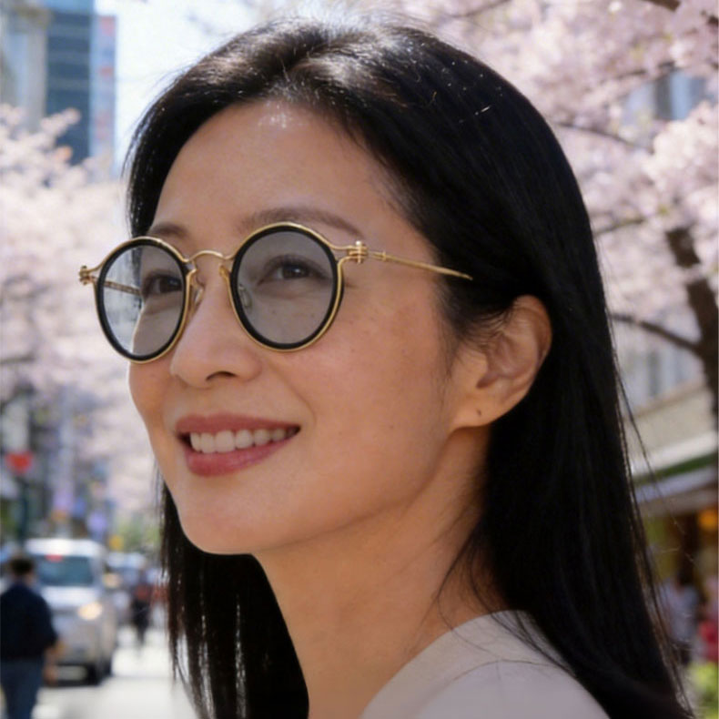 多機能アイウェア | 日常使い用メガネ | Round Progressive | Eterlens