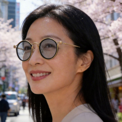 多機能アイウェア | 日常使い用メガネ | Round Progressive | Eterlens