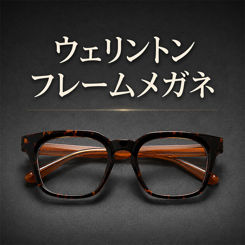 知性の窓｜大人気のウェリントンフレームメガネ│クラシカルな太セル | Wellington RxReady | Eterlens 商品画像 11