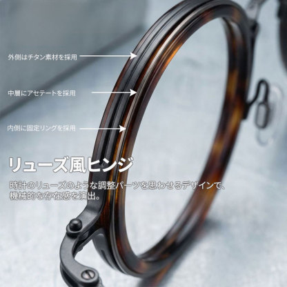 多機能アイウェア | 日常使い用メガネ | Round Progressive | Eterlens