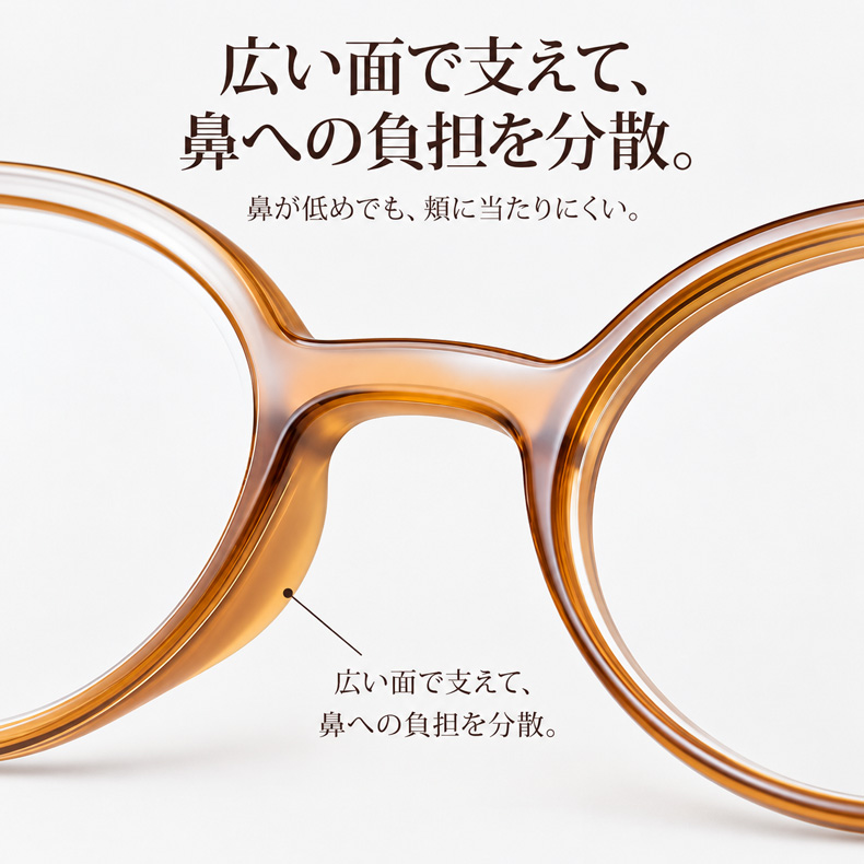 【500回落としても、無事でした】5.1g！レトロ風ラウンドフレームブルーライト老眼鏡 | 耳の痛み、鼻の跡、ずれ落ちるレンズ。今日で卒業です！ 商品画像 8