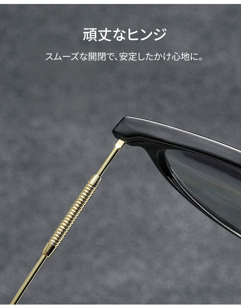 [cs]超軽量クリア老眼鏡 | Boston Progressive 商品説明画像 13
