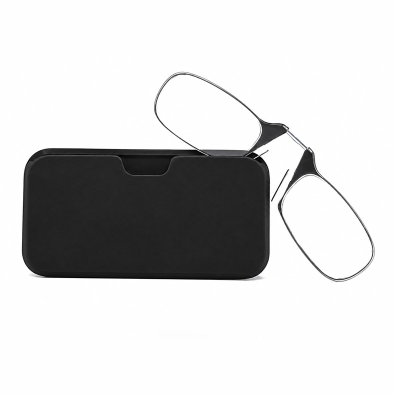 【超軽量4.3g・UVカット】Eterlens ノーズクリップ式老眼鏡｜滑りにくく安定したノーズパッド｜スマホ背面に貼り付けて持ち運べる 商品画像 9