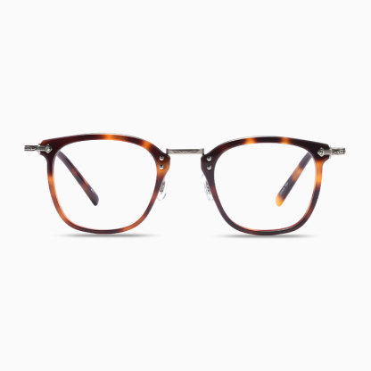 Eterlens 知性の窓 | クラシックレトロスクエアメガネ | 軽くて快適