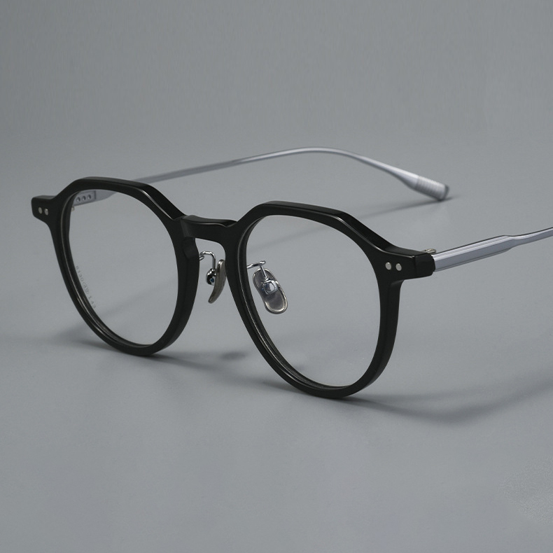 Eterlens｜クラウンパント型アセテートメガネ｜クラシックでおしゃれ｜オーダーメイド