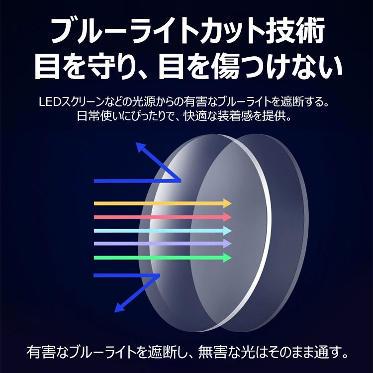 Eterlens  男女兼用砂塵・花粉対策、ナイトビジョン 遠近両用調光老眼鏡-Eterlens