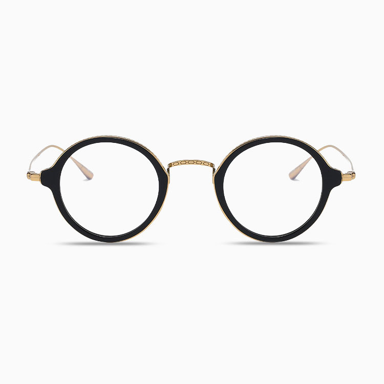 Eterlens | チタン製レトロな太リムスプラウトパットメガネ | 匠の技が光る一本