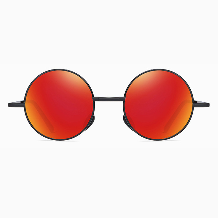 Eterlens | クラシックメタルラウンドフレーム | 折りたたみ  偏光調光 | メンズドライブメガネ-Eterlens