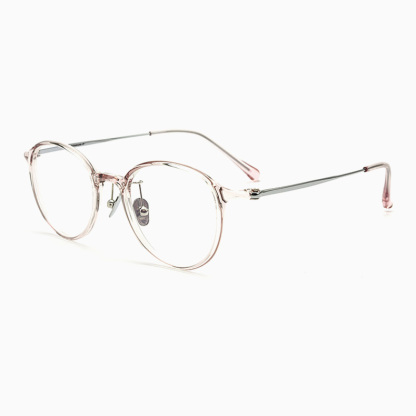 Eterlens｜小さめフレーム超軽量チタン製｜度付き対応｜レトロ風メガネ-Eterlens