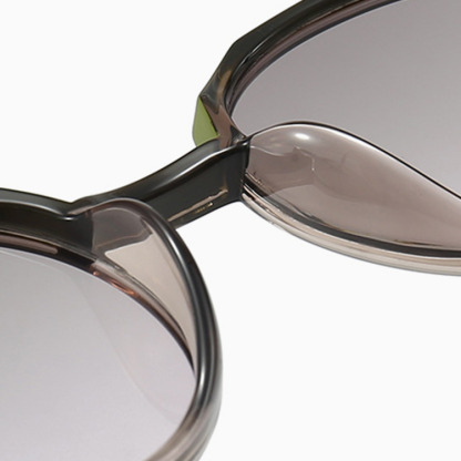 Eterlens  レトロ風ラウンドフレームTR90 | 偏光レンズUV400 | ヒップホップ系サングラス-Eterlens