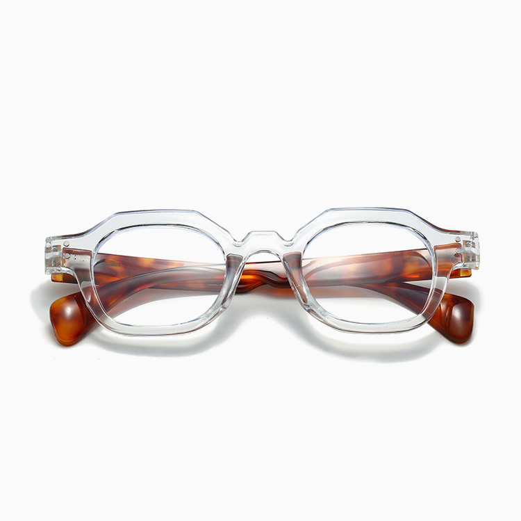 Eterlens アセテート風クラウンパント型 | ブルーライトカット | レトロ老眼鏡