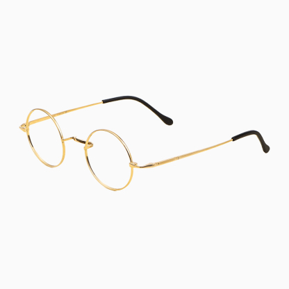 Eterlens｜レトロ風一山メガネ｜度付き対応｜匠の技が光る一本