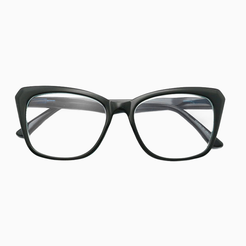 Eterlens フォックス型ブルーライトカットメガネ | 大きなフレームデザイン、かけ心地が快適｜女性やカジュアルにぴったりの1本-Eterlens