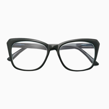 Eterlens フォックス型ブルーライトカットメガネ | 大きなフレームデザイン、かけ心地が快適｜女性やカジュアルにぴったりの1本-Eterlens