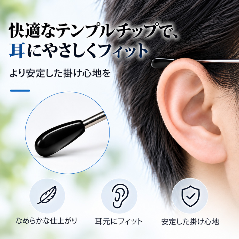 【車のキーほどのコンパクトサイズ】 Eterlens 超小型 折りたたみリーディンググラス │ ブルーライトカット対応 │スマホ・PC用 男女兼用