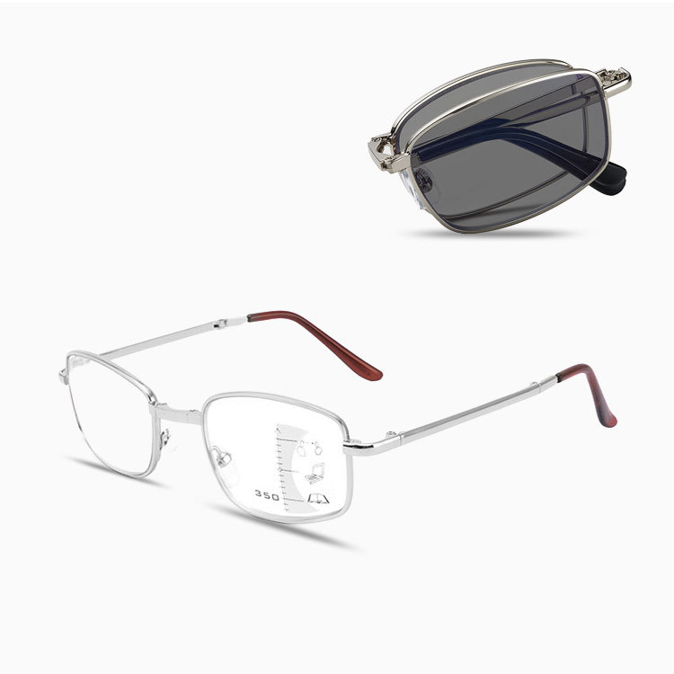 Eterlens | チタン合金折りたたみ式 | 遠近両用調光レンズ | ファッション老眼鏡-Eterlens