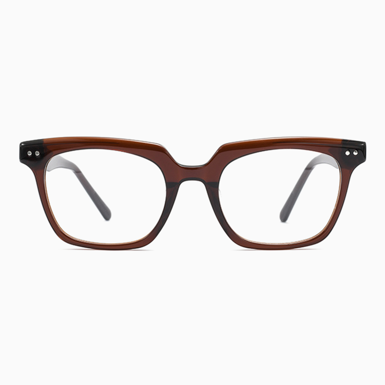 Eterlens｜アセテート製ウェリントン型メガネ｜クラシックな太セル