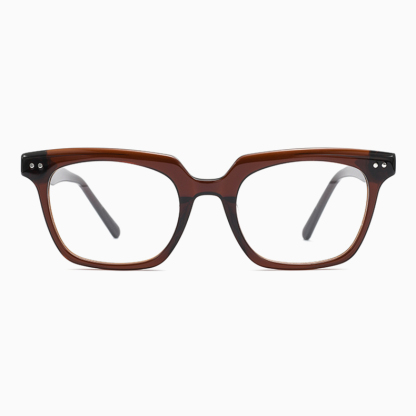 Eterlens｜アセテート製ウェリントン型メガネ｜クラシックな太セル